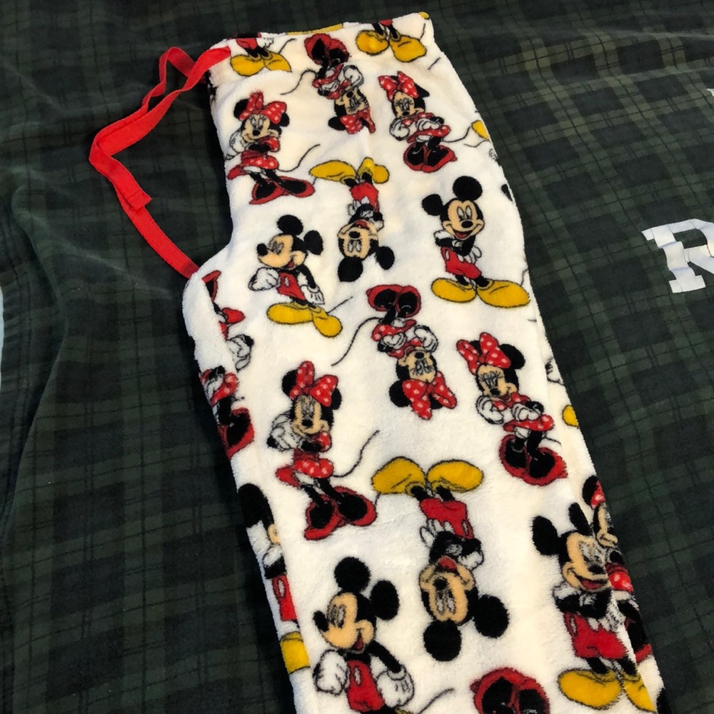 Disney Mickey Fleece loungewear pants (L)